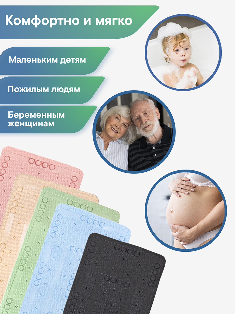 Коврик для ванной VILINA 37 x 70 см - фото 6