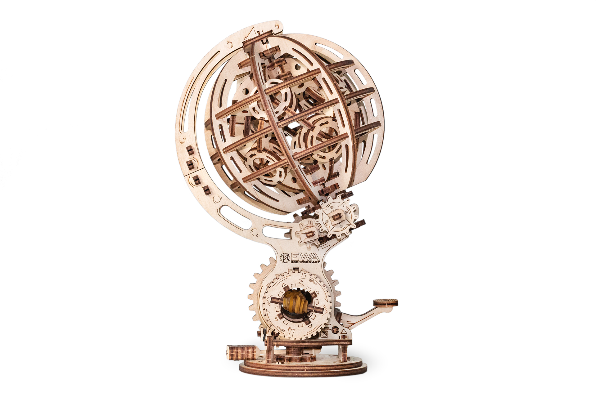 Конструктор Eco Wood Art Кинетический глобус деревянный 205 дет. - фото 7
