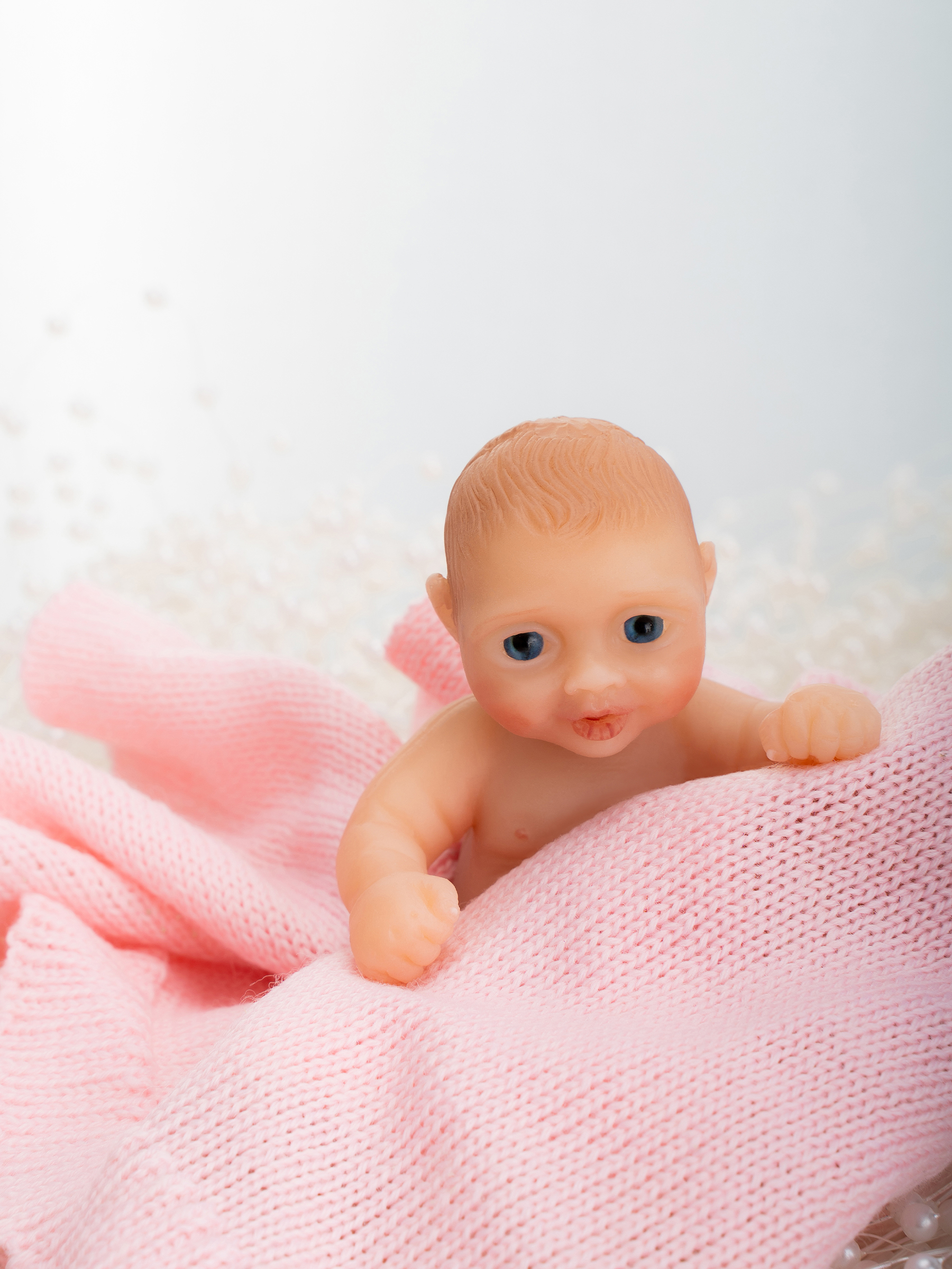 Кукла мини Magic Manufactory Magic baby Пупс Reborn розовый высота 12 см 4631162180888 - фото 7