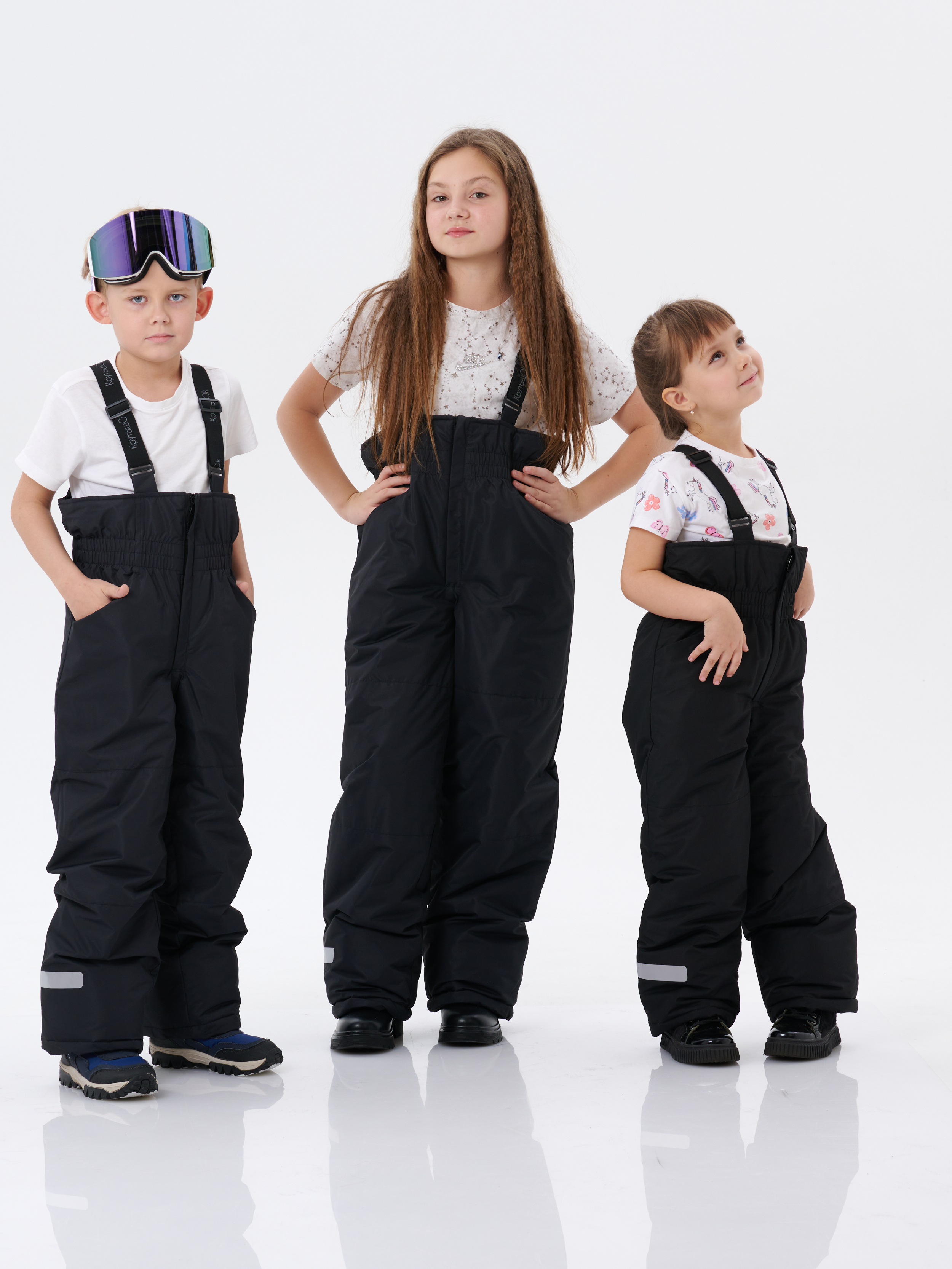 Брюки утепленные КрутышОк Т-067 черные - фото 18