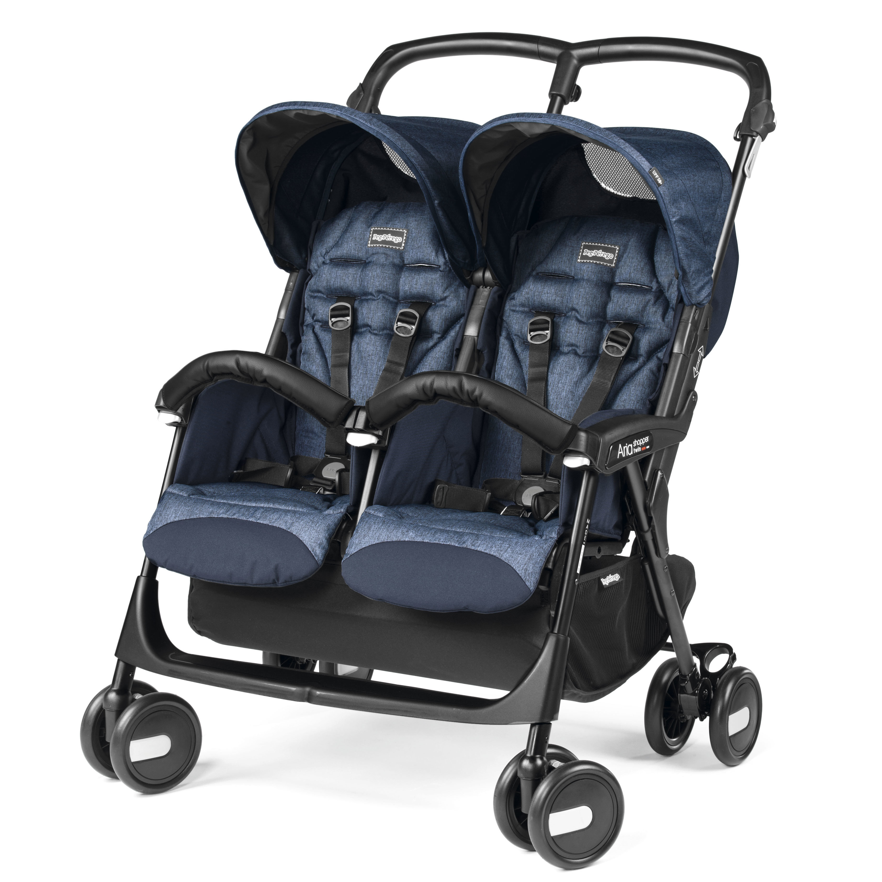 Коляска прогулочная Peg-Perego Aria Shop Twin - фото 1