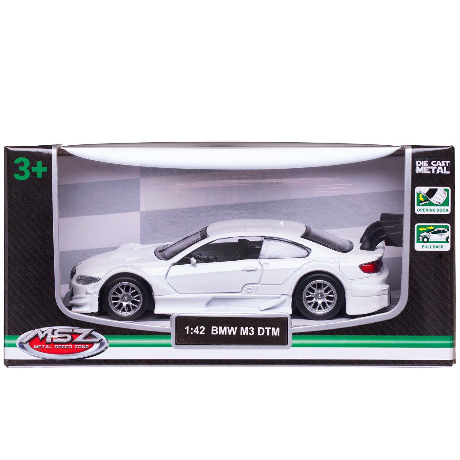 Автомобиль Abtoys BMW MSZ 1:43 WE-16388W - фото 3