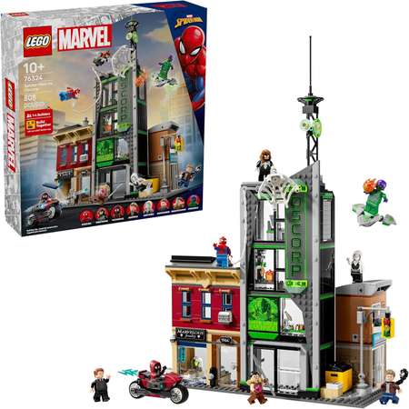 Конструктор LEGO Marvel Super Heroes Человек-паук против Оскорпа 808 дет.