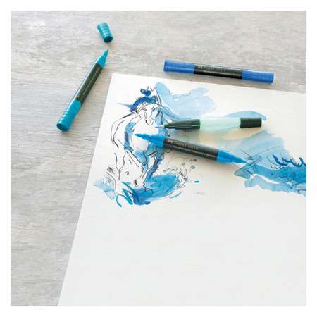 Скетчмаркер Faber Castell двусторонний 5 цв.