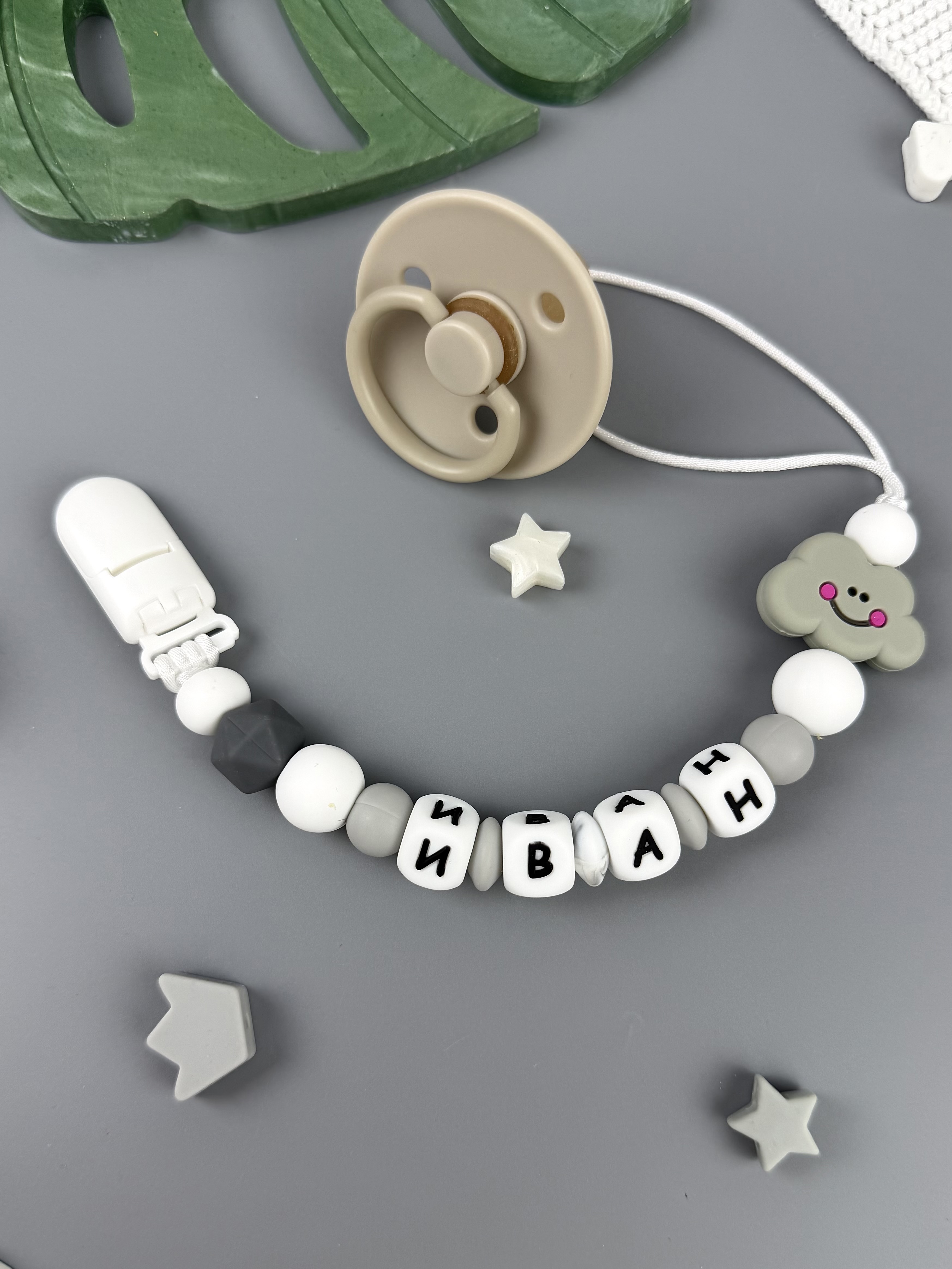 Клипса для пустышки BABY WOODS - фото 1