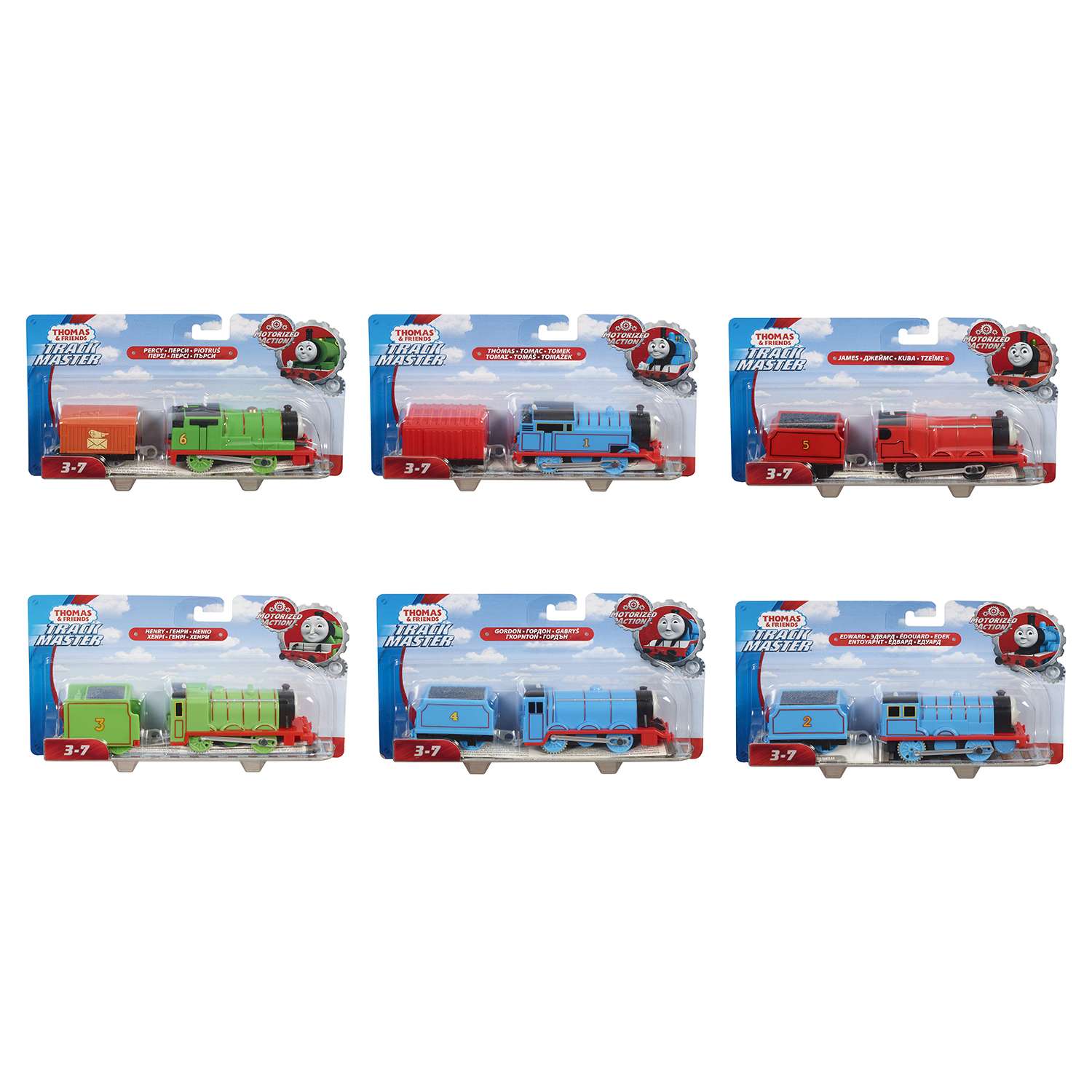 Паровозик Thomas & Friends базовый в ассортименте BMK87 BMK87 - фото 2
