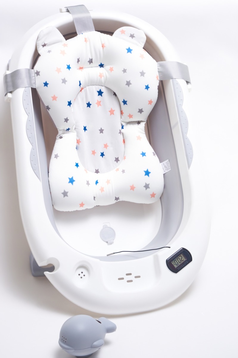 Ванночка agex с матрасиком серый - фото 1