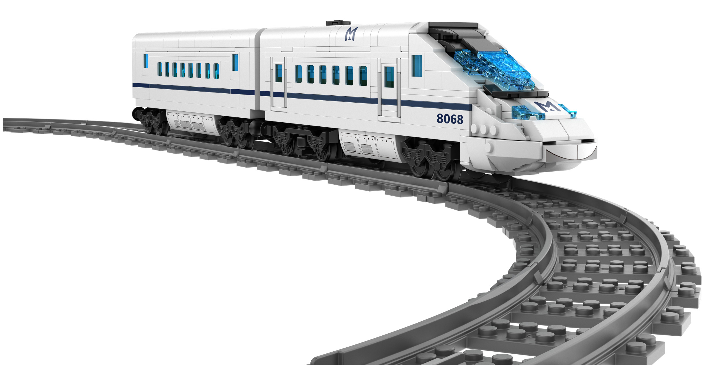 Конструктор Im.Master Поезд 587 дет. - фото 4