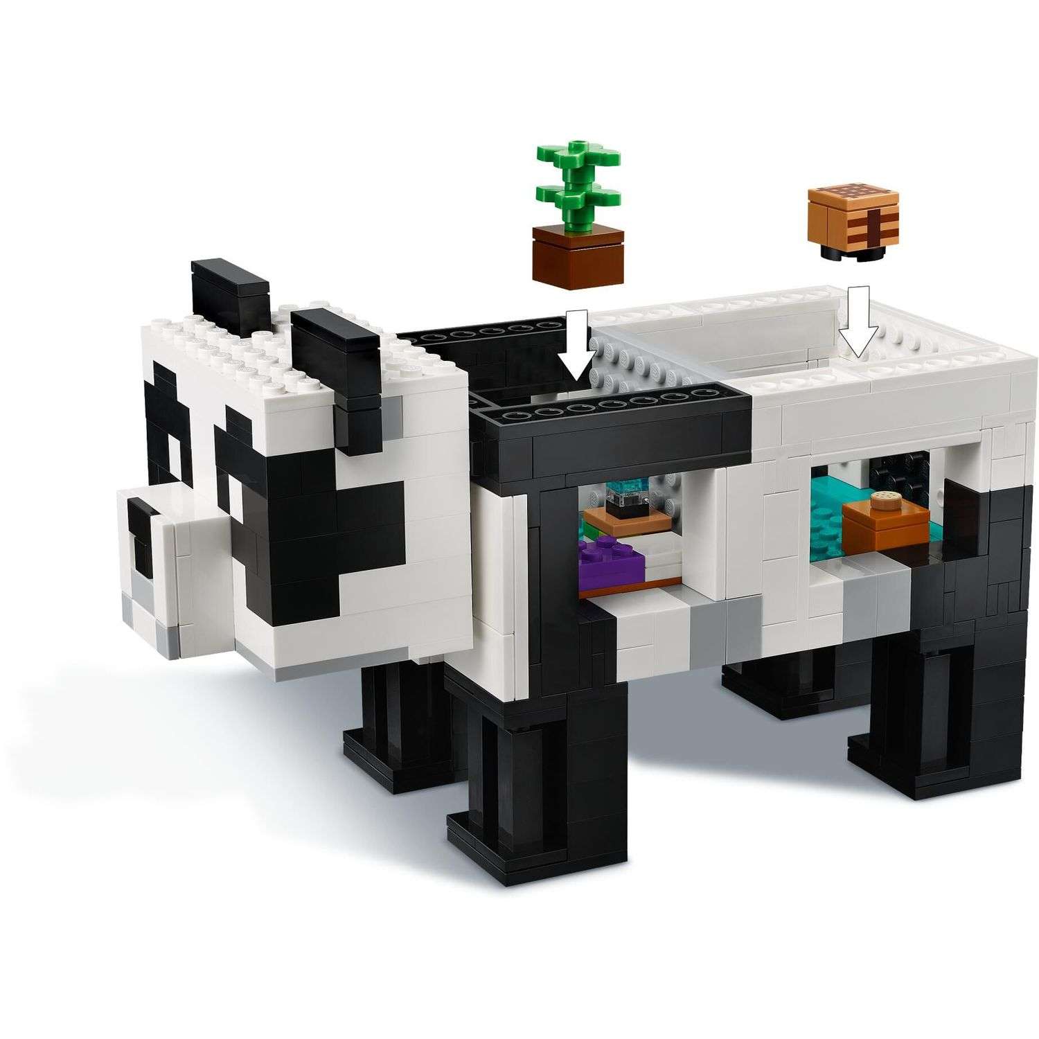 Конструктор LEGO Minecraft Дом панды - фото 5