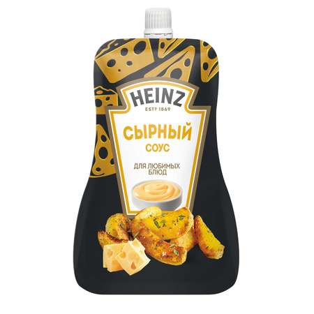 Соус Heinz Сырный 200г дой-пак