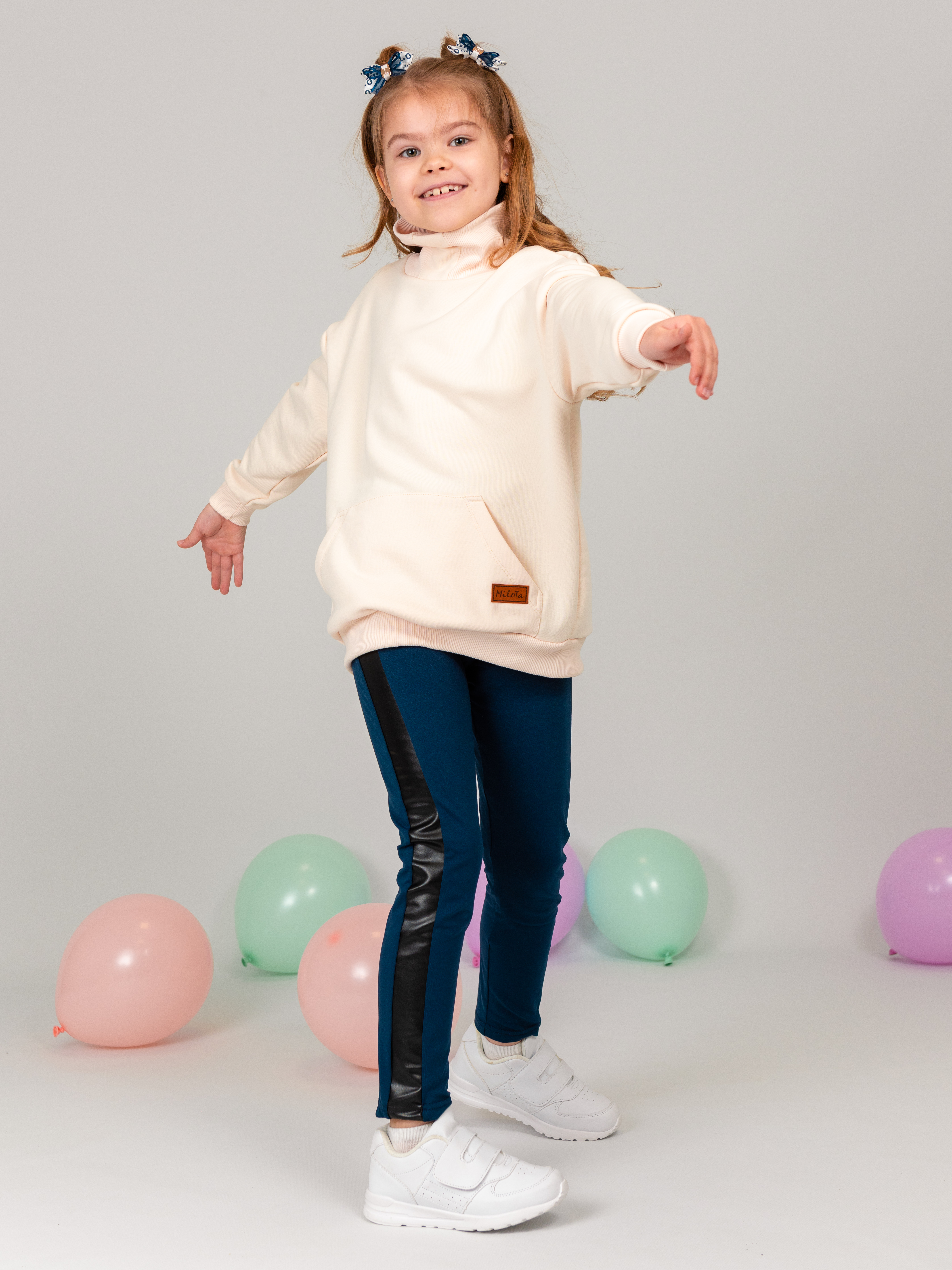 Леггинсы MiloTa ЛК02/синий - фото 2