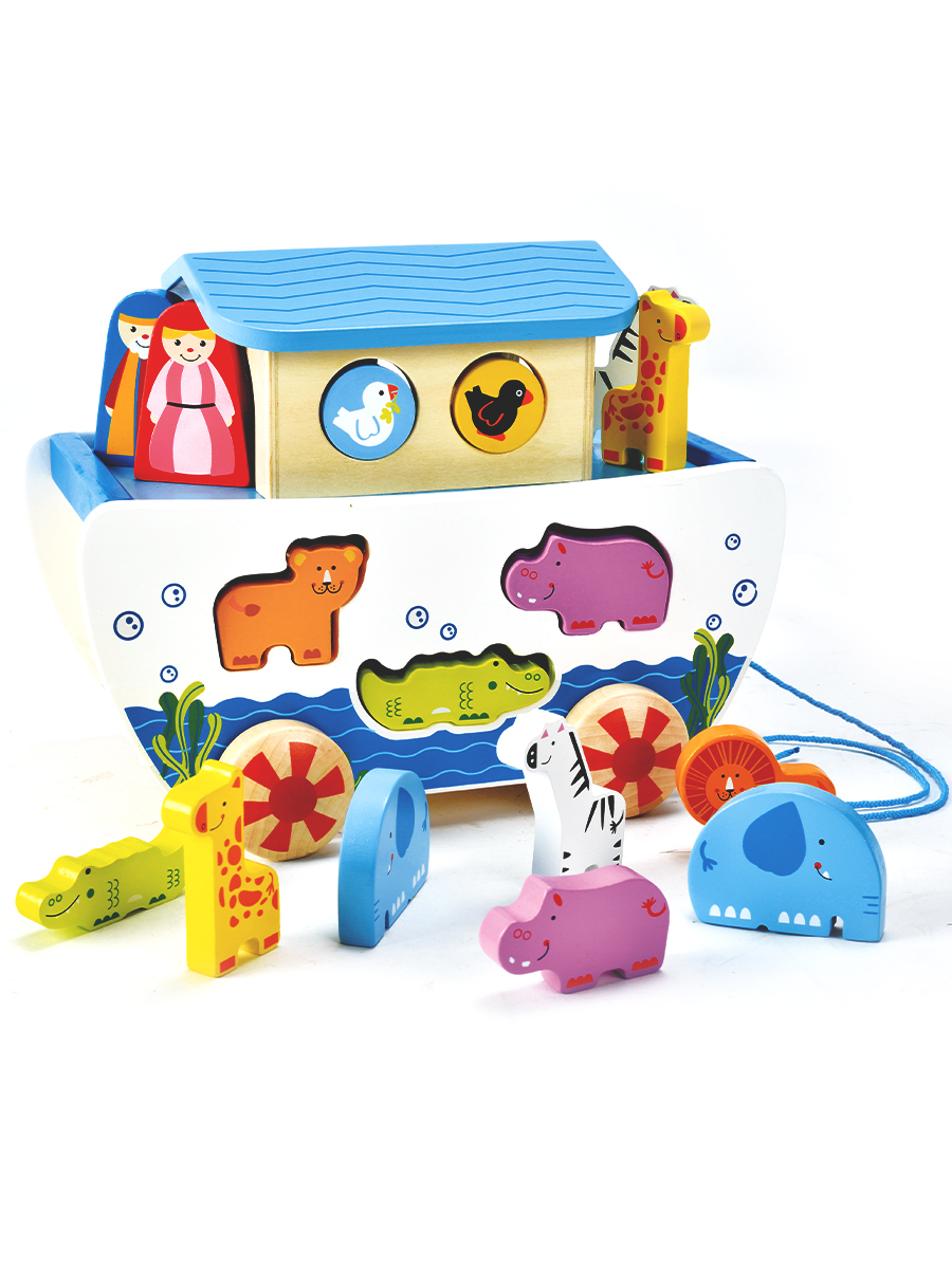 Игрушка Hape сортер Ноев Ковчег - фото 4