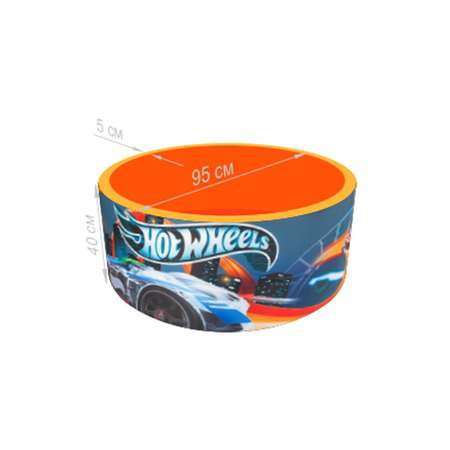 Бассейн Hotenok сухой без шариков Hot Wheels Гонки по крышам Sbh2roof_HW