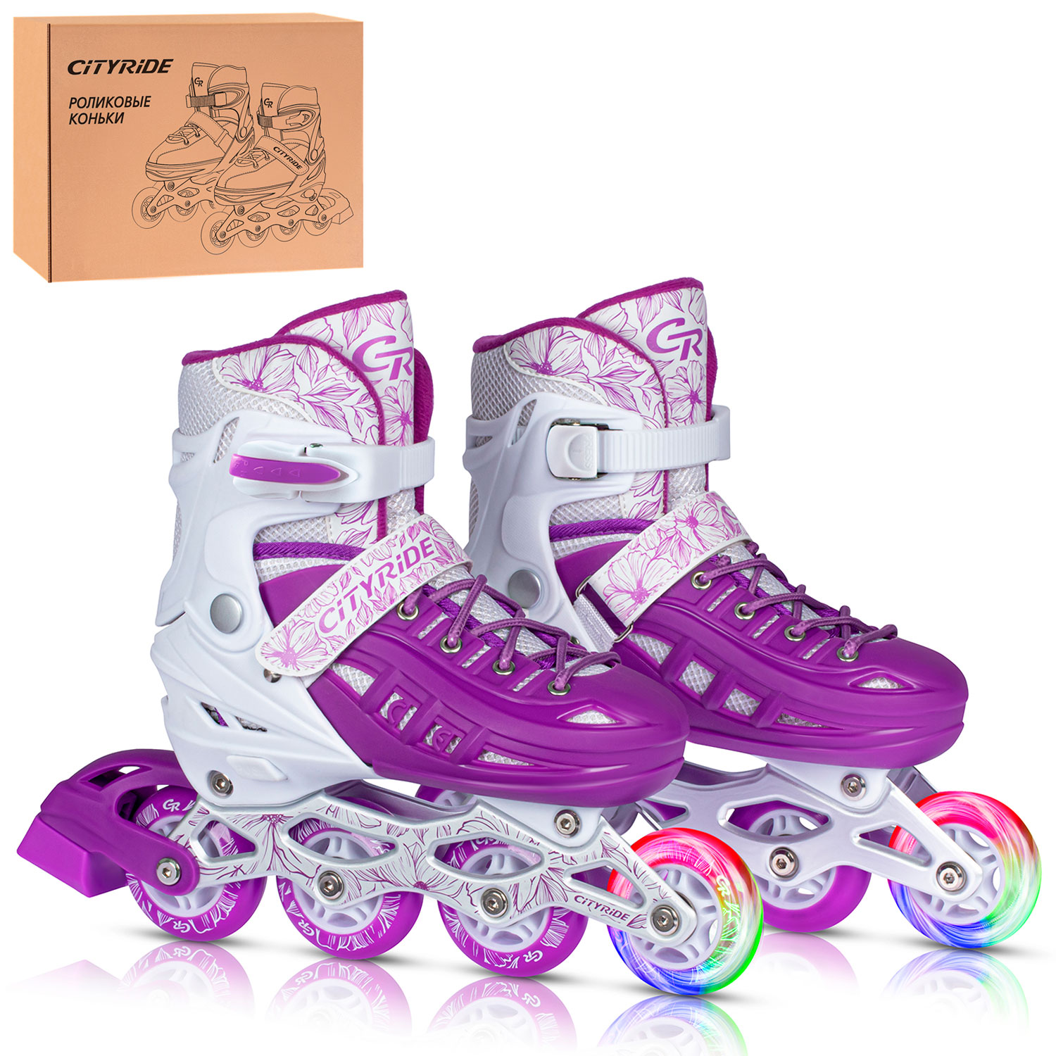 Роликовые коньки CITYRIDE S 29-32 - фото 10