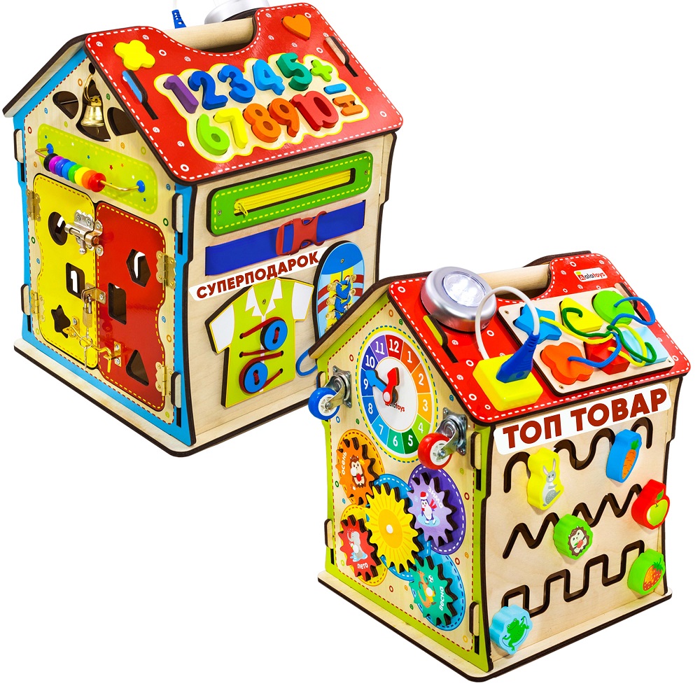 Игрушка Alatoys бизиборд в ассортименте - фото 9
