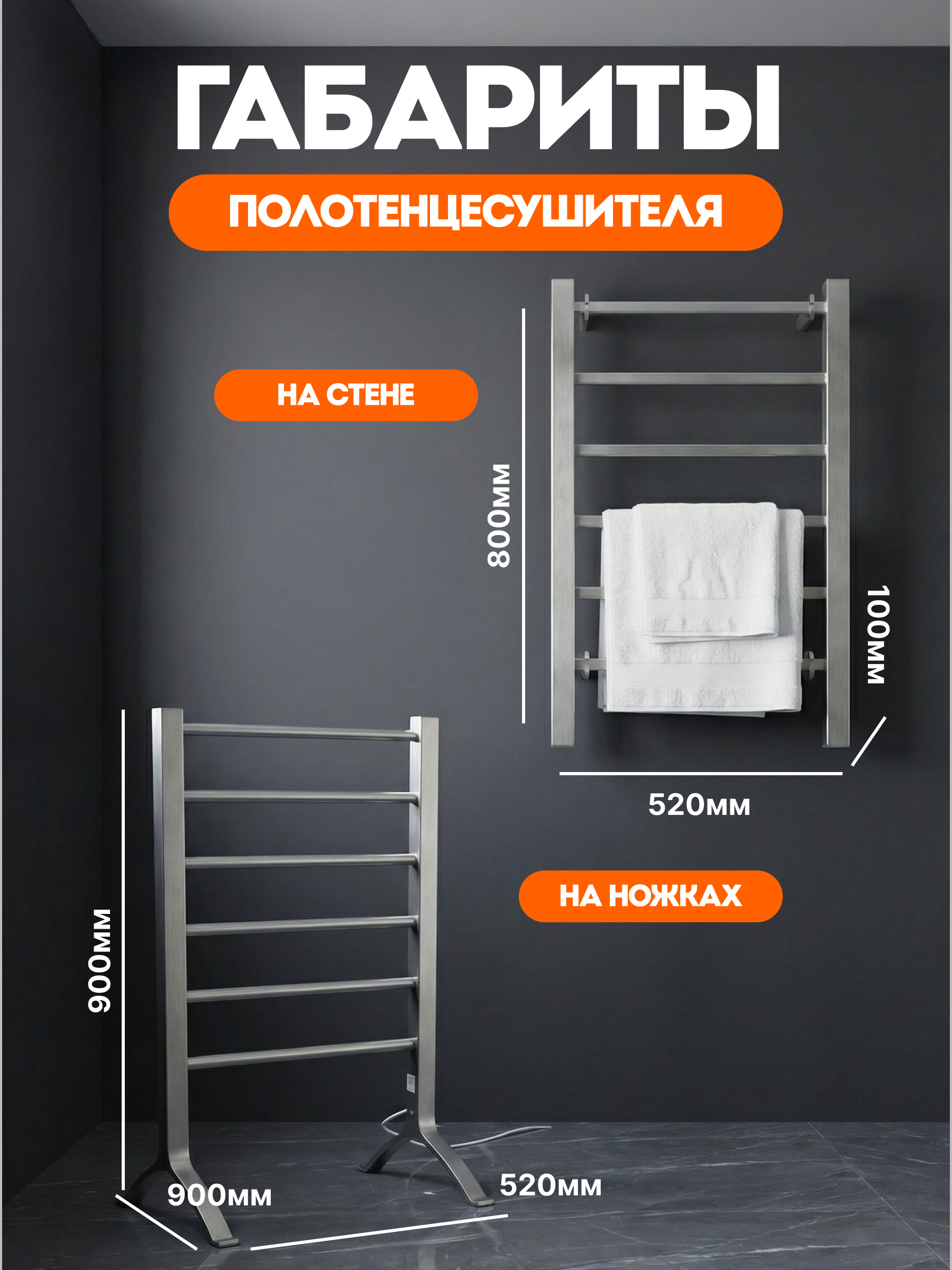 Полотенцесушитель HomDoctor электрический - фото 7