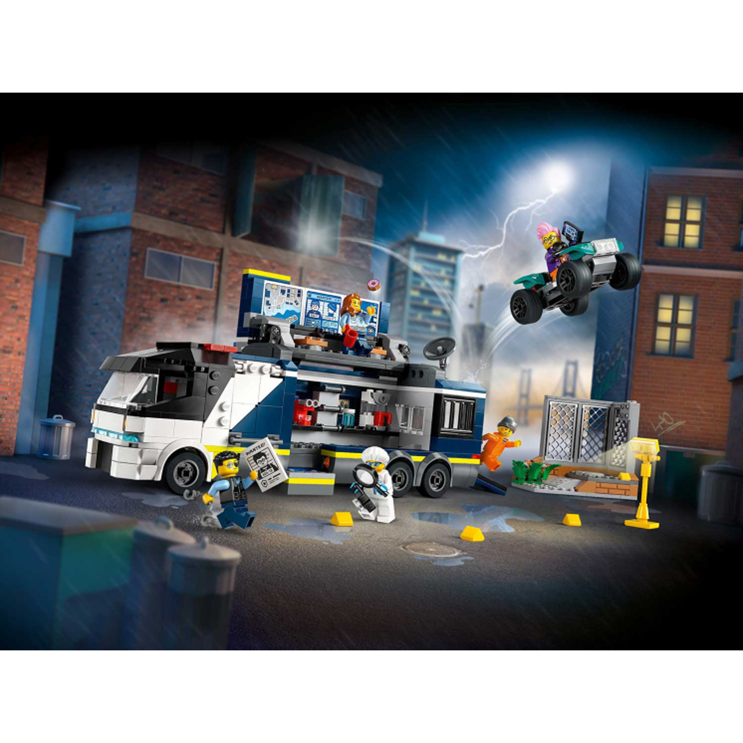 Конструктор LEGO City Police Mobile Crime Lab Truck - фото 11