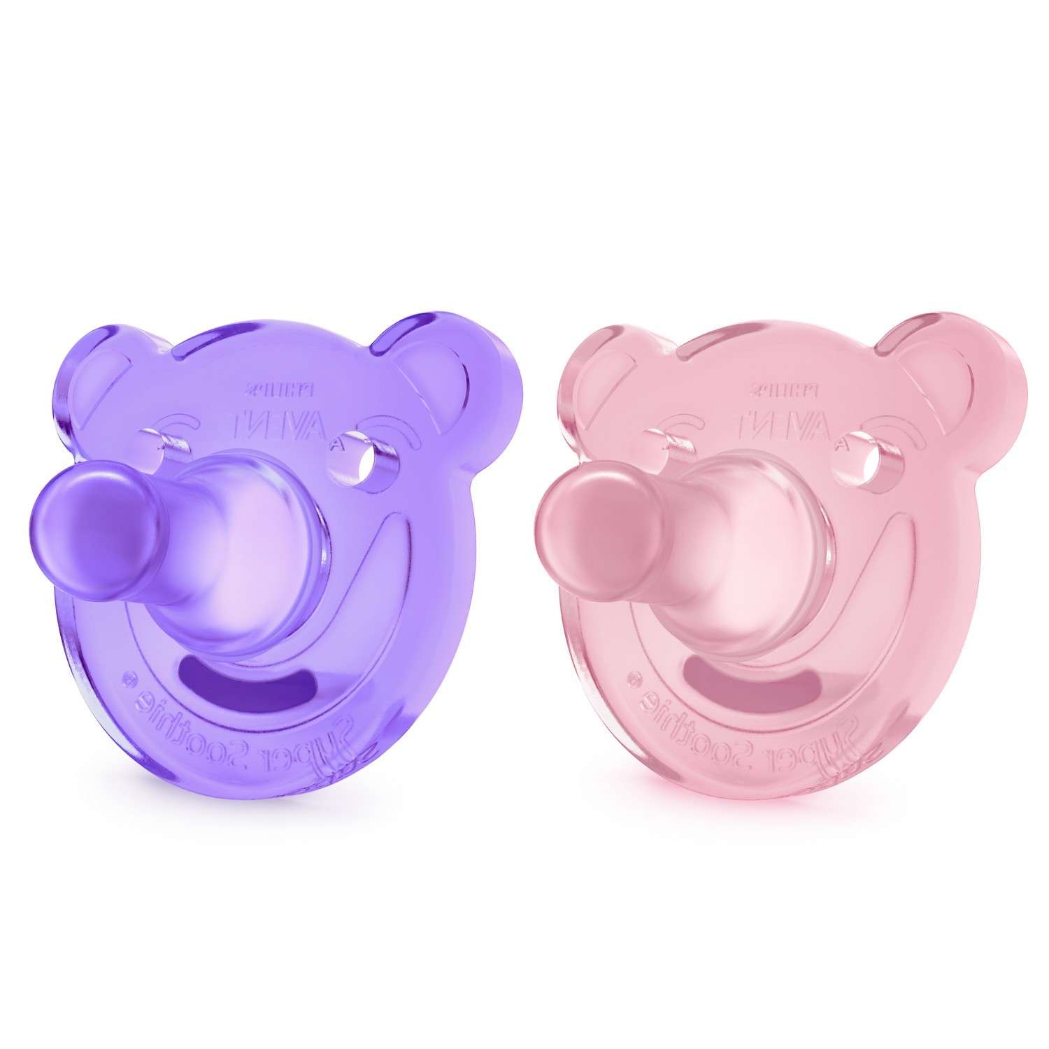 Пустышка Philips Avent ортодонтическая от 0 мес. 2 шт. - фото 1
