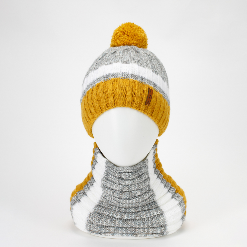 Комплект Bai FAMILY KMS-003горчично-серо-белый - фото 1