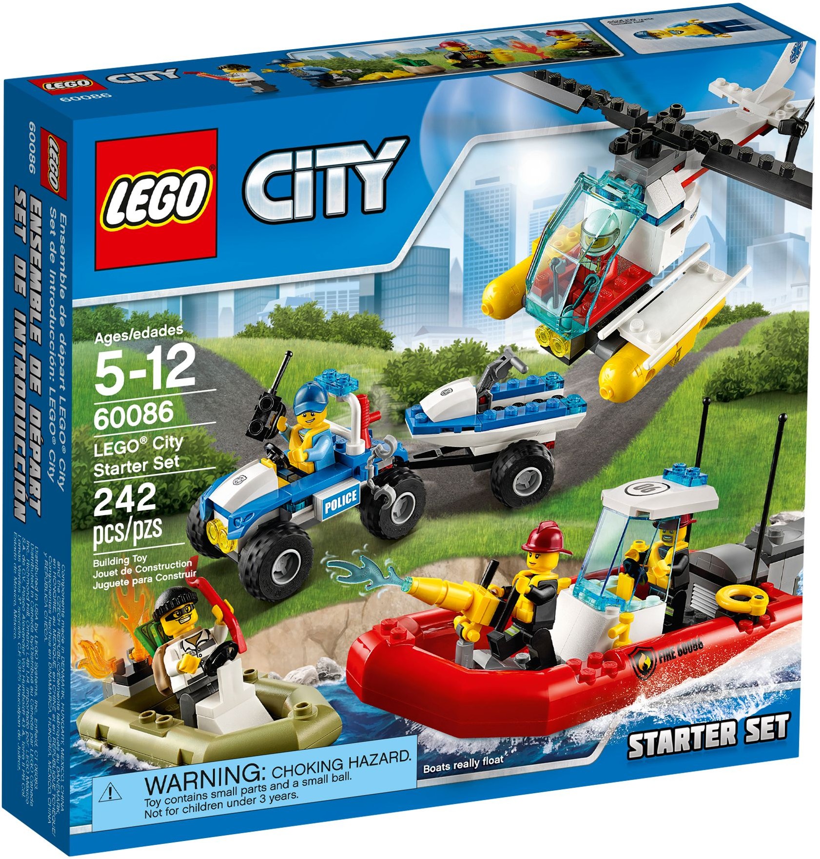 Изображение товара Конструктор LEGO City Набор для начинающих 60086 1226 деталей