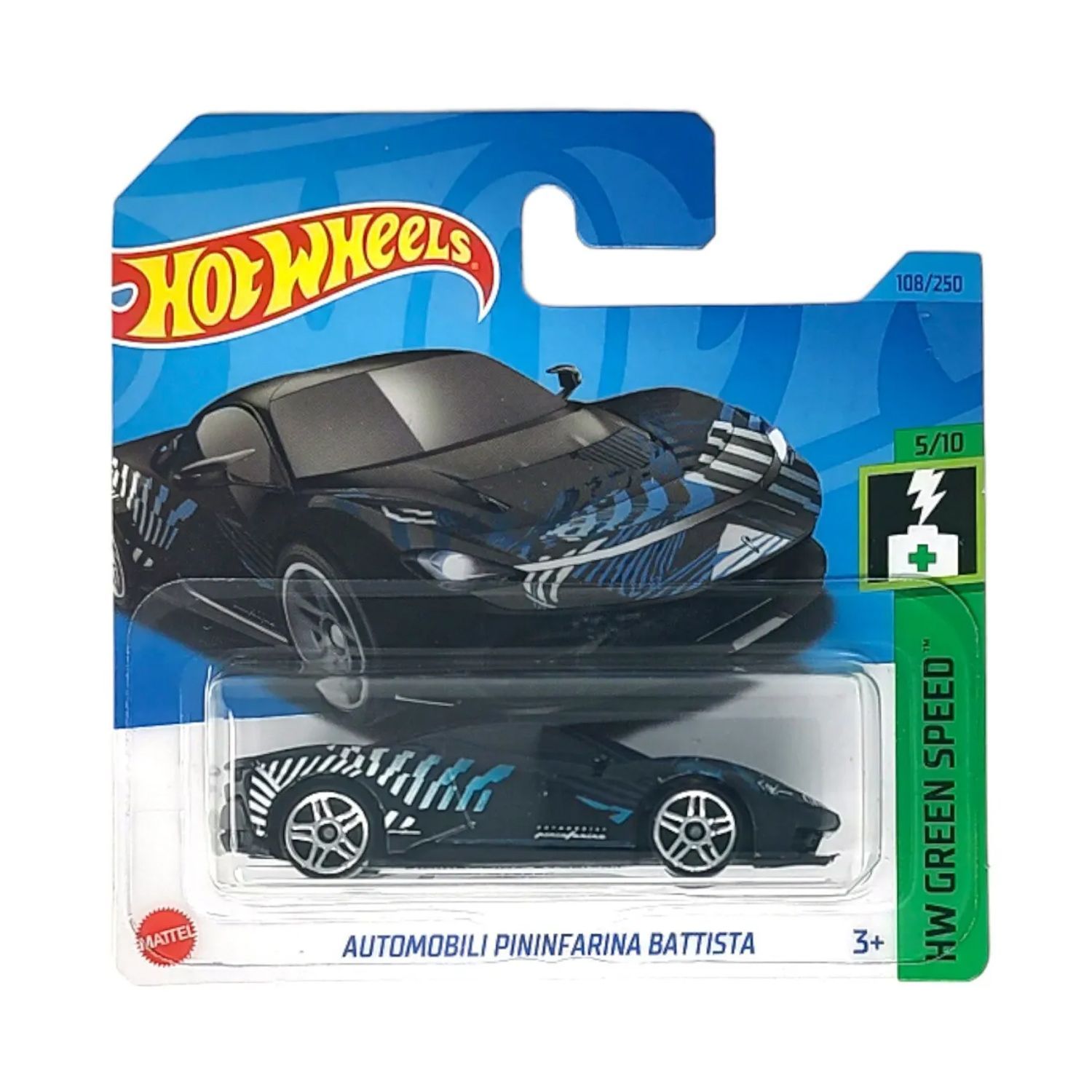 Автомобиль Hot Wheels Automobili Pininfarina Battist 1:64 64559 - фото 3