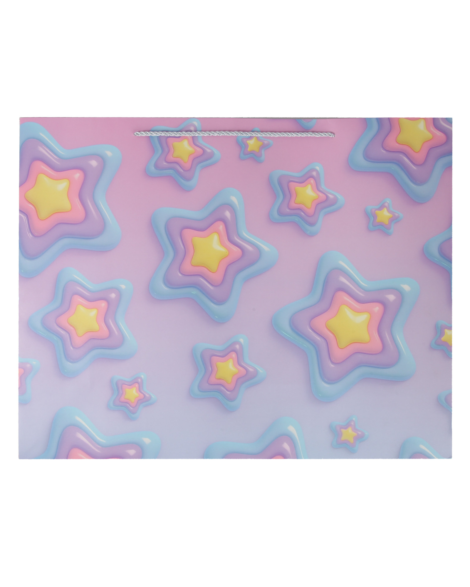 Пакет подарочный Attivio Звёзды 50*40*17 - фото 2