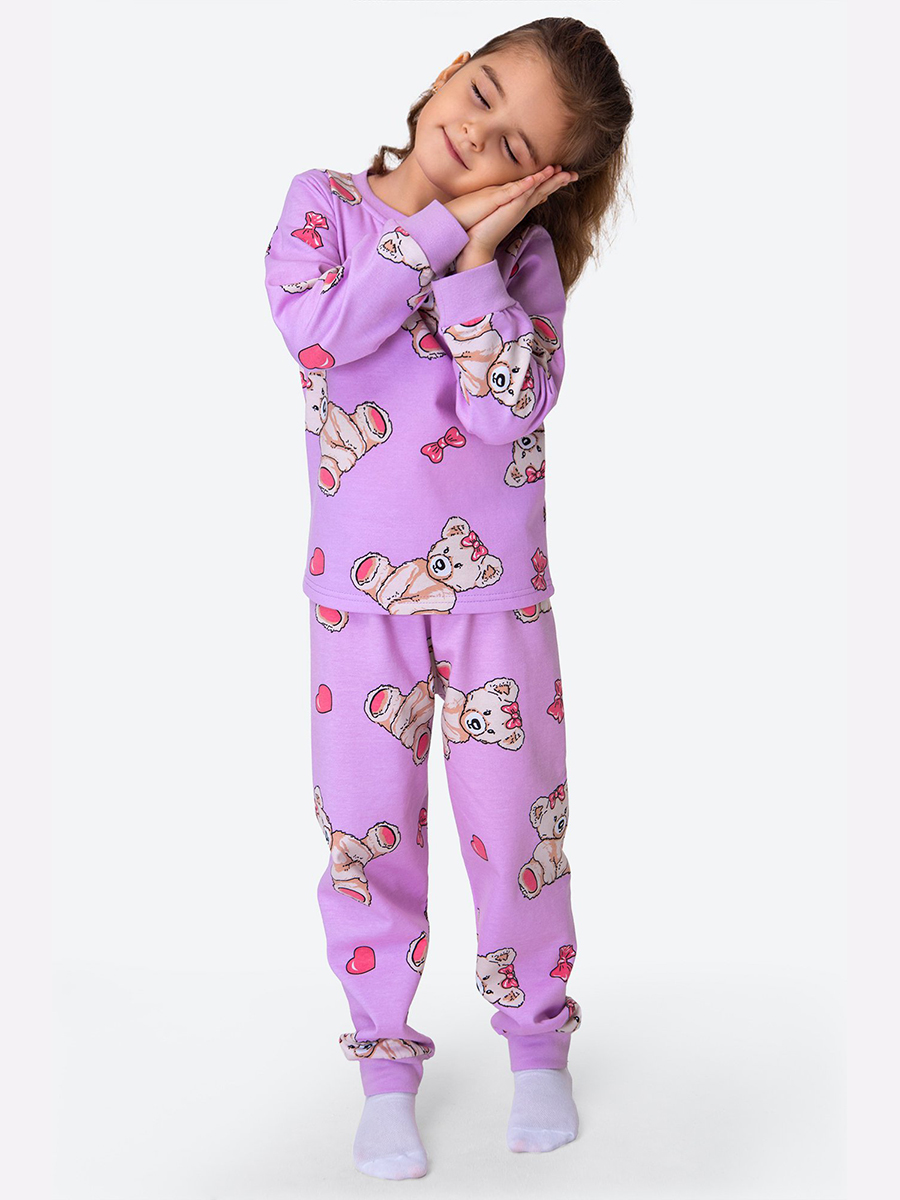 Пижама HappyFox HF00920сиреневый - фото 6