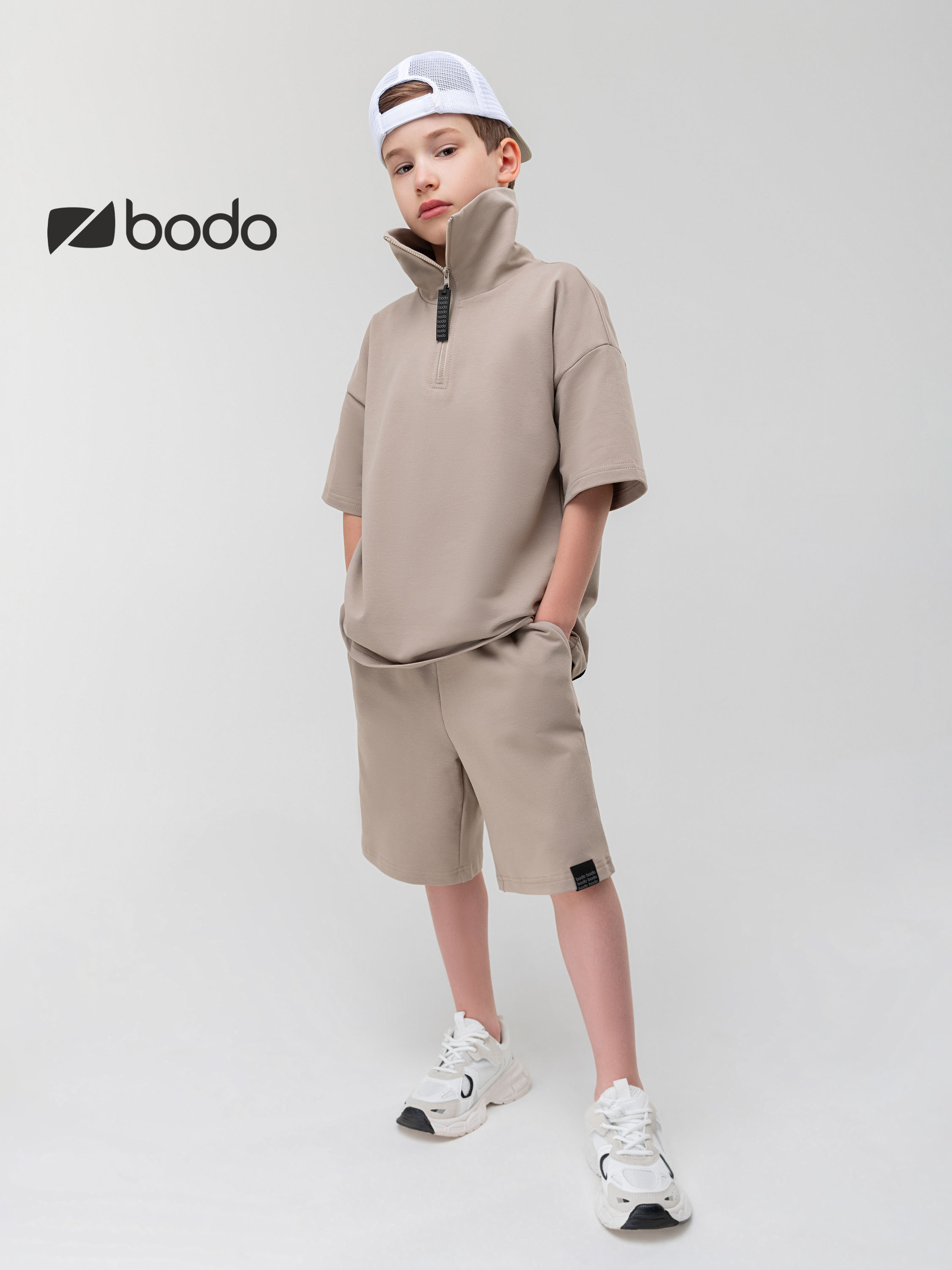 Костюм Bodo 11-682MU_бежевый - фото 3