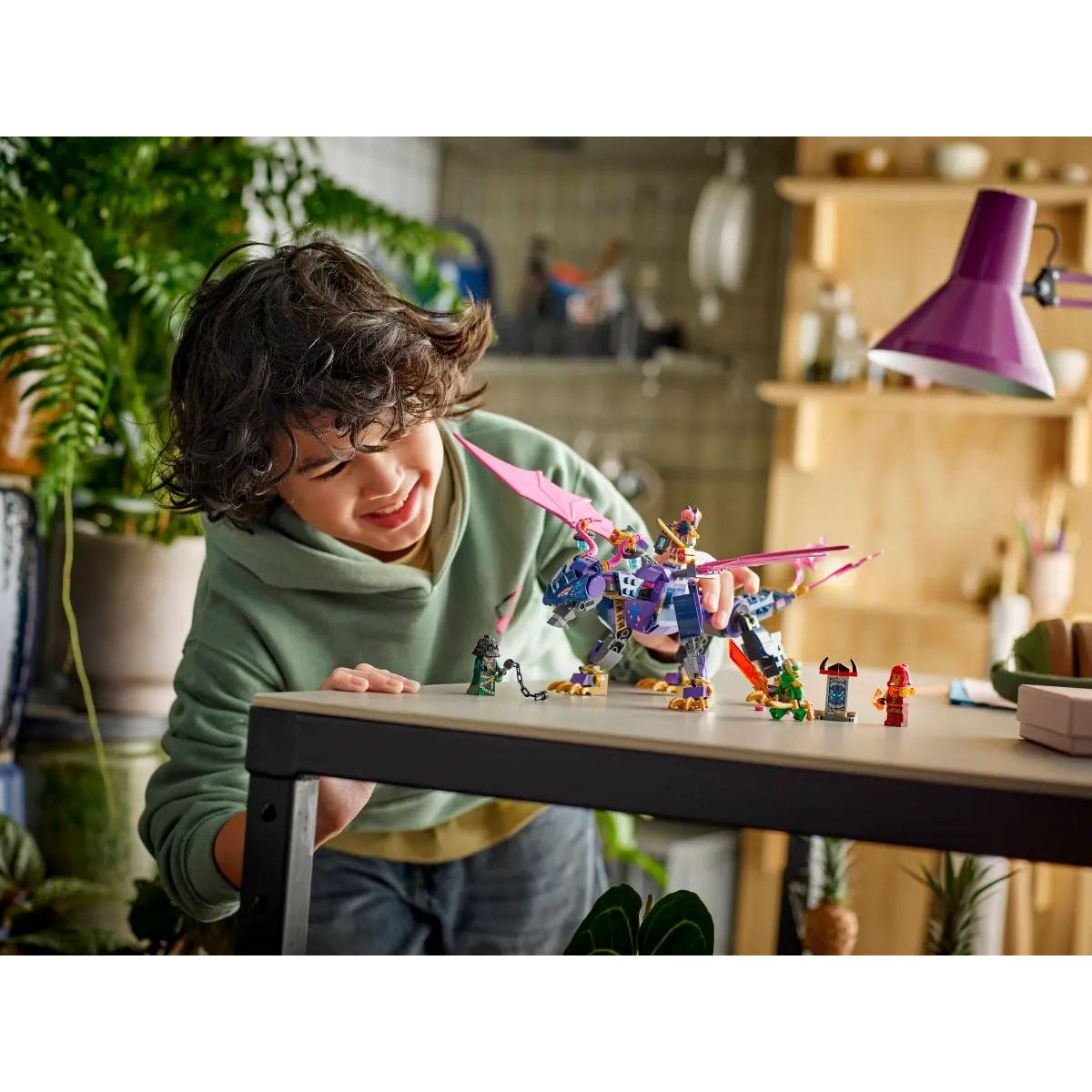 Конструктор LEGO NINJAGO Мастер дракон Ронту 381 дет. - фото 8