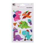 Наклейки Attivio Динозавры с глазками