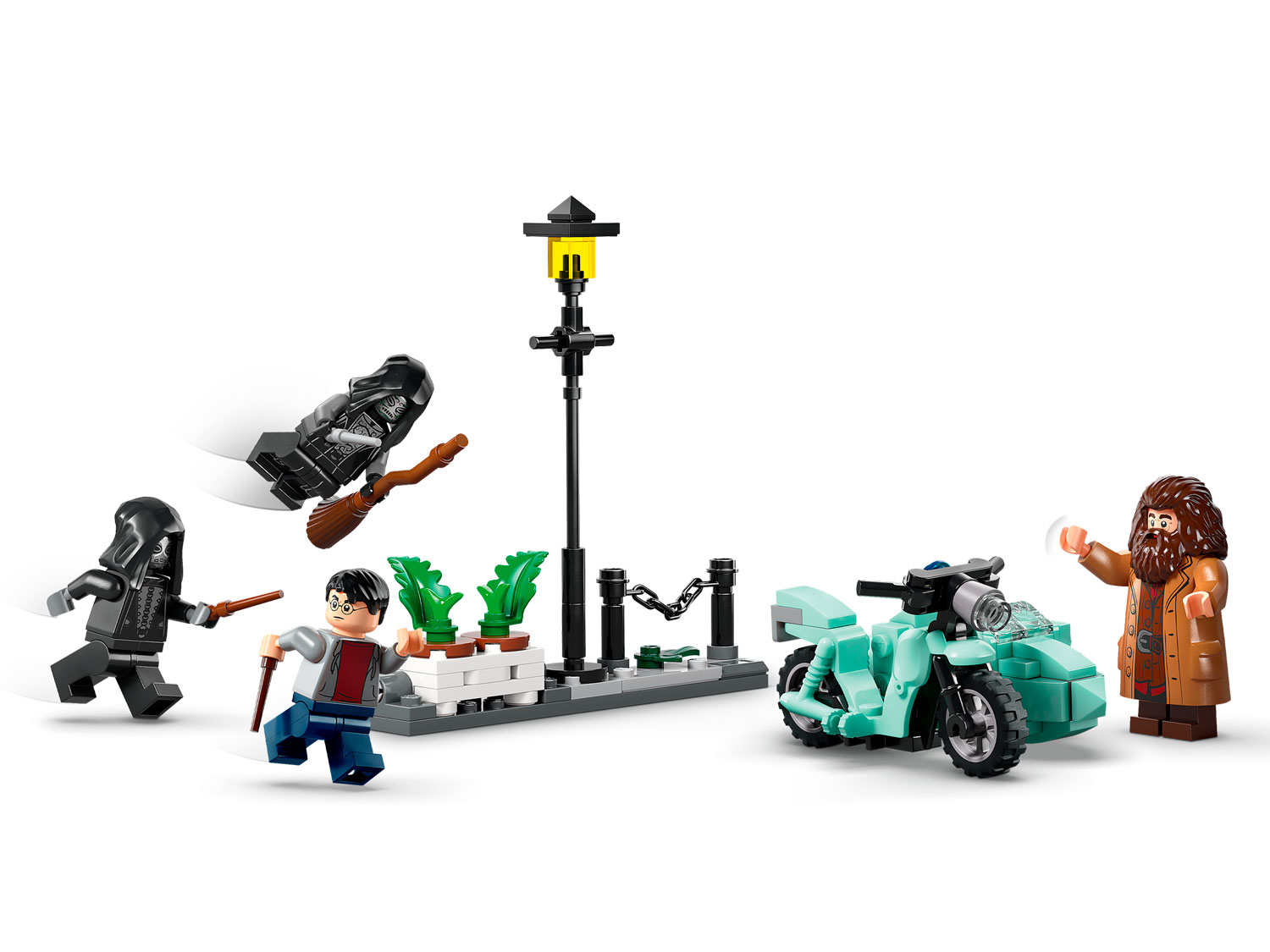 Конструктор LEGO Harry Potter Побег Хагрида и Гарри 124 дет. - фото 5