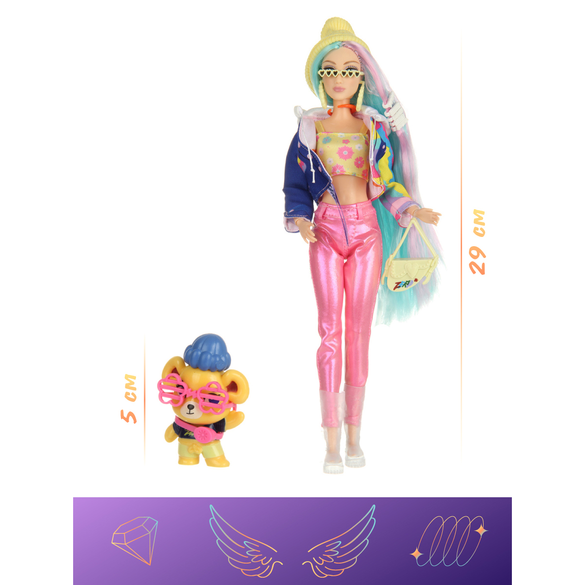 Кукла модельная Veld Co Экстра высота 29 см 132484 - фото 8