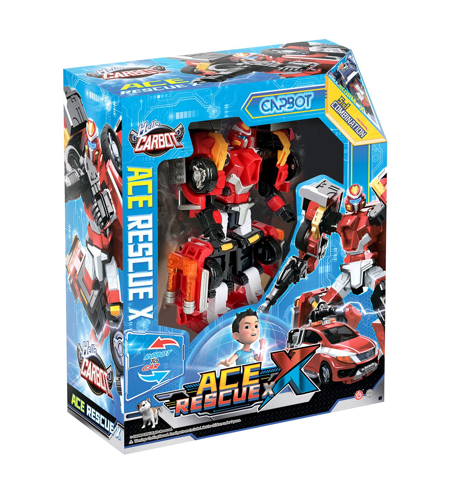 Фигурка Hello Carbot Ace Rescue X - фото 16