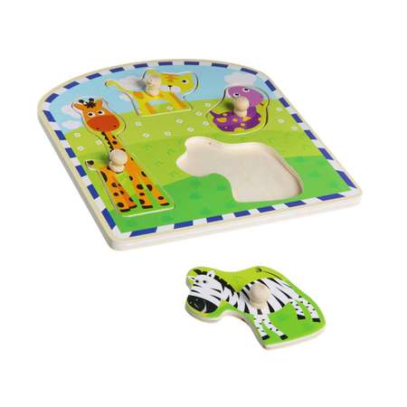 Игрушка Bondibon рамка-вкладыш Животные