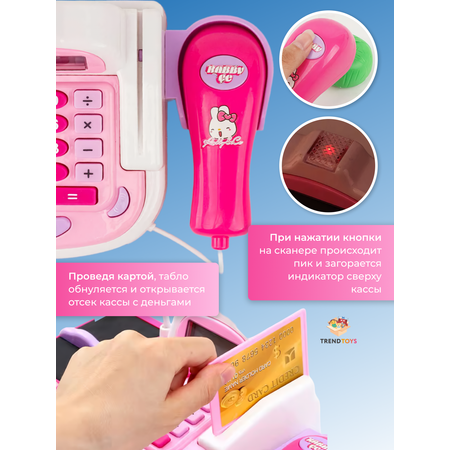 Игровой набор TrendToys касса, продукты