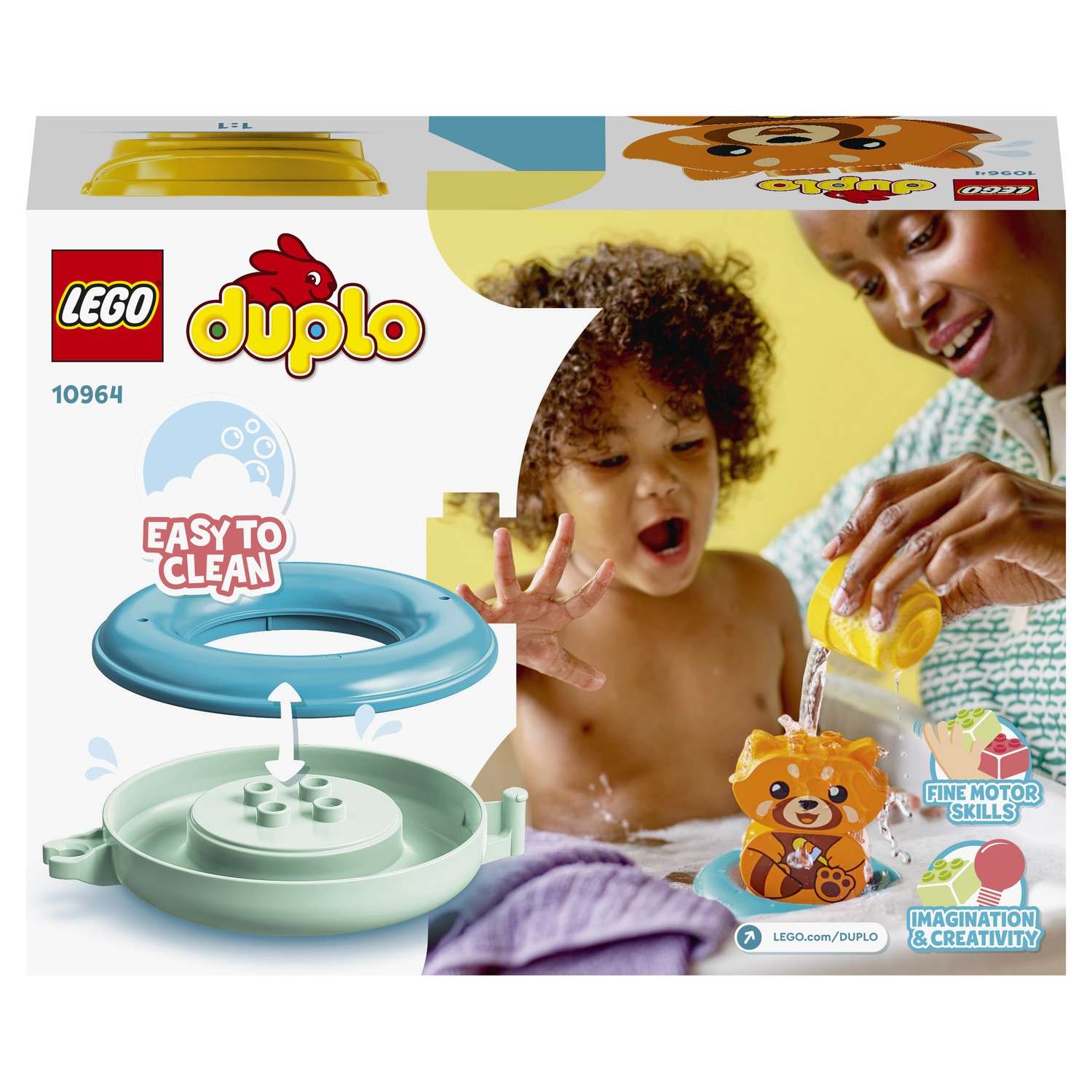 Конструктор LEGO DUPLO Красная панда на плоту 5 дет. - фото 3