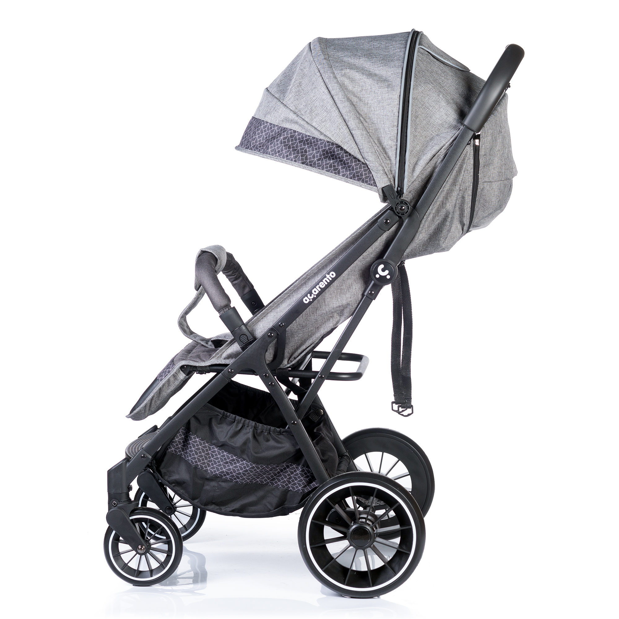 Коляска прогулочная Acarento Antero серый - фото 9