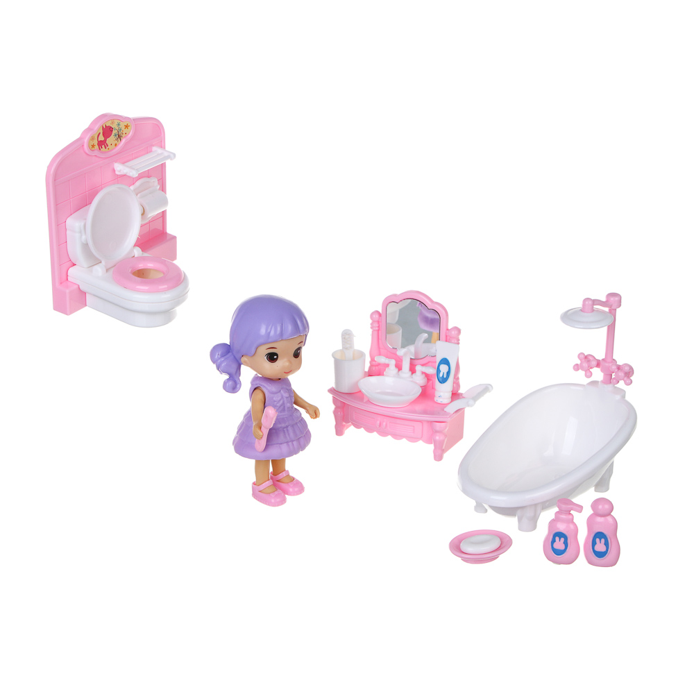 Домик для кукол Игроленд с мебелью 278-135 - фото 4