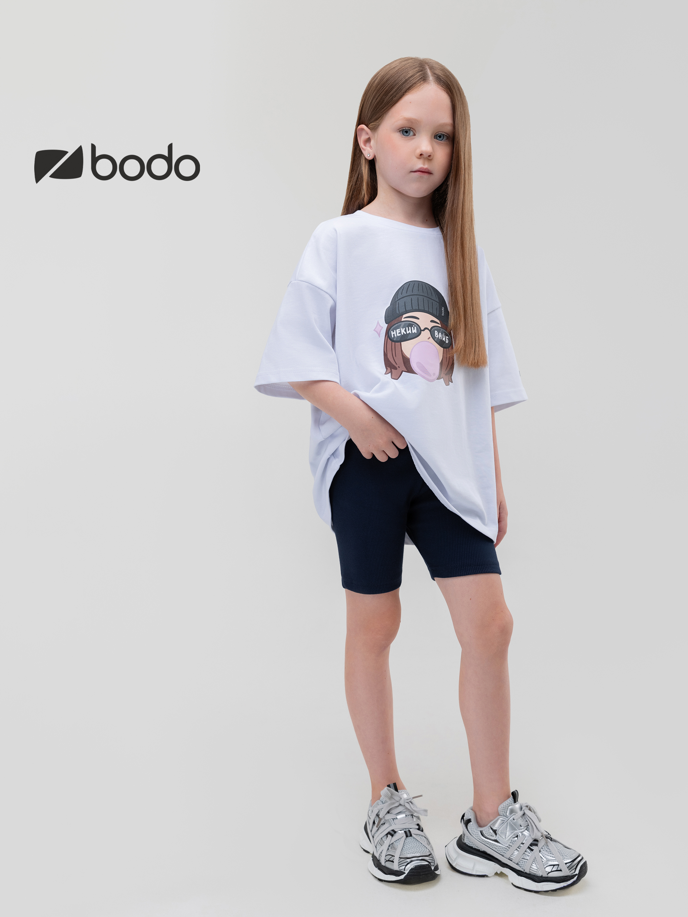 Футболка Bodo 4-460MU_белый (мультиколор) - фото 3
