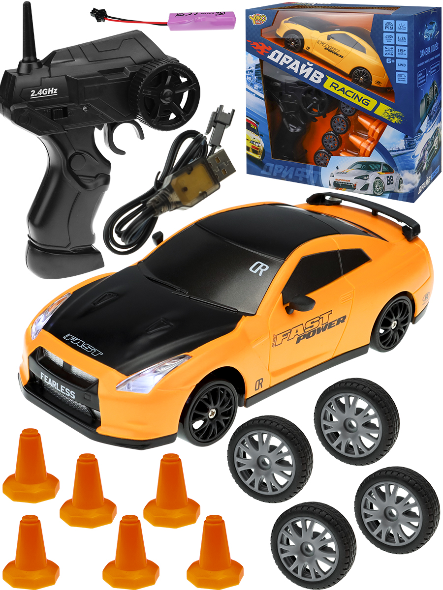 Автомобиль РУ Рыжий кот - фото 1