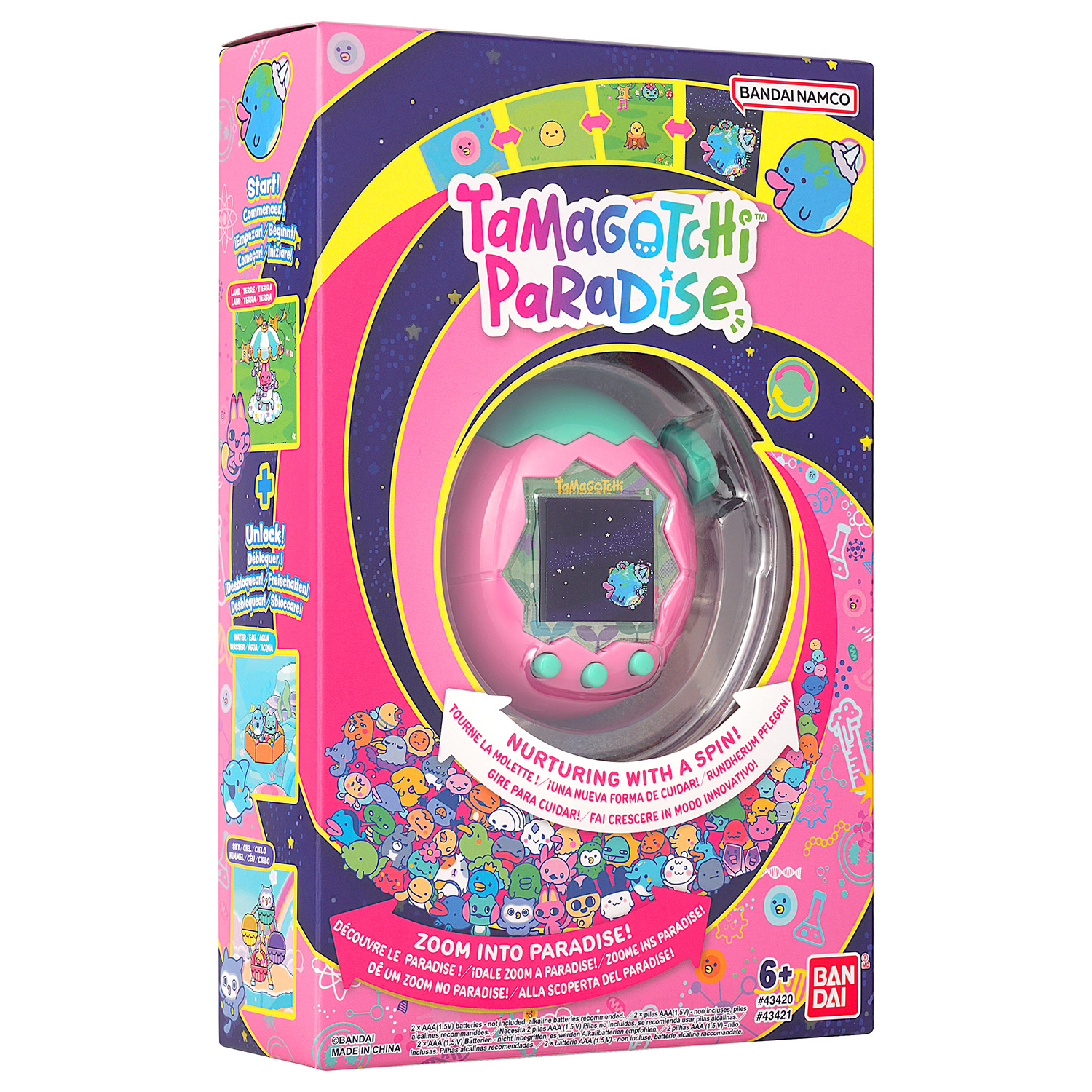 Электронная игра Tamagotchi Парадайз Лэнд - фото 14