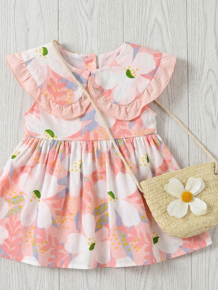 Изображение товара Платье Artcher 80 Хлопок Цветочный принт без рукавов