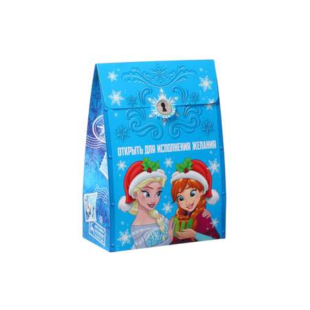Коробка складная, новогодняя Disney \"Сказочная почта\", 20 х 28,1 х 10 см