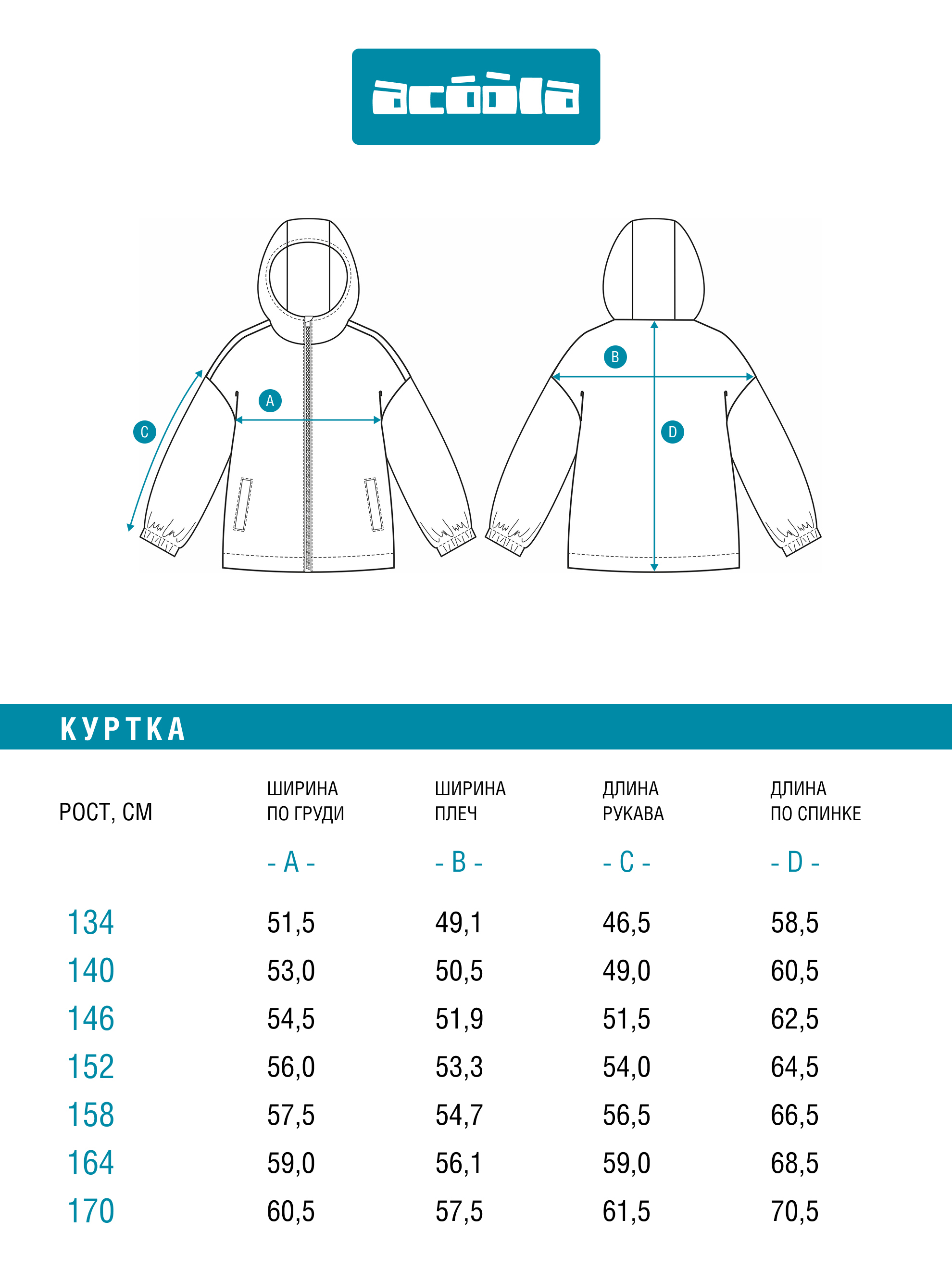 Куртка Acoola 20110650039_0094498 - фото 9