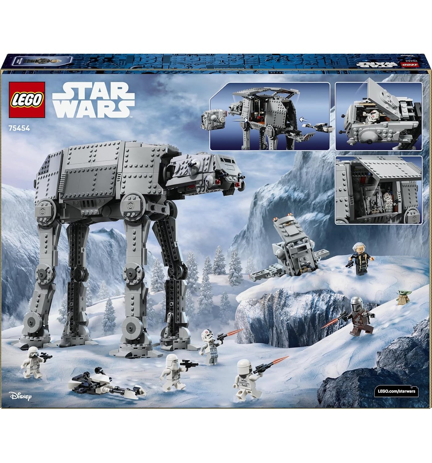 Конструктор LEGO Star Wars Шагоход AT-AT 1453 дет. - фото 5