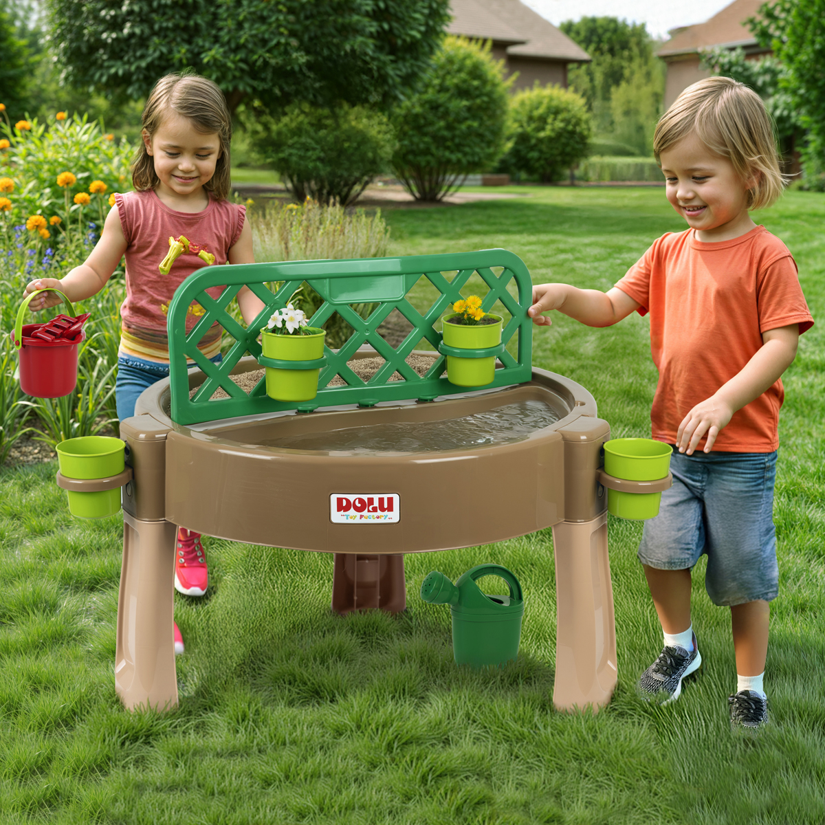 Песочница игровая Dolu Garden - фото 4