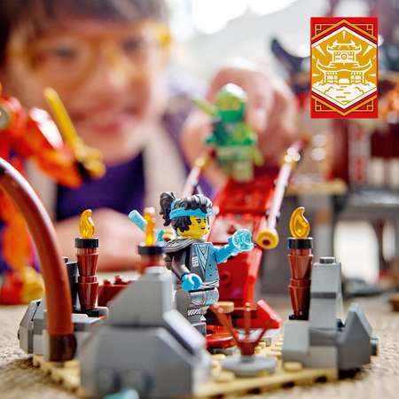 Конструктор LEGO NINJAGO Храм додзё ниндзя блочный