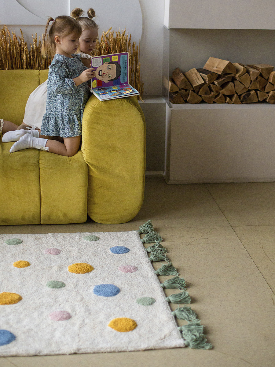 Хлопковый ковер Lillaland LOVELY DOTS - фото 8