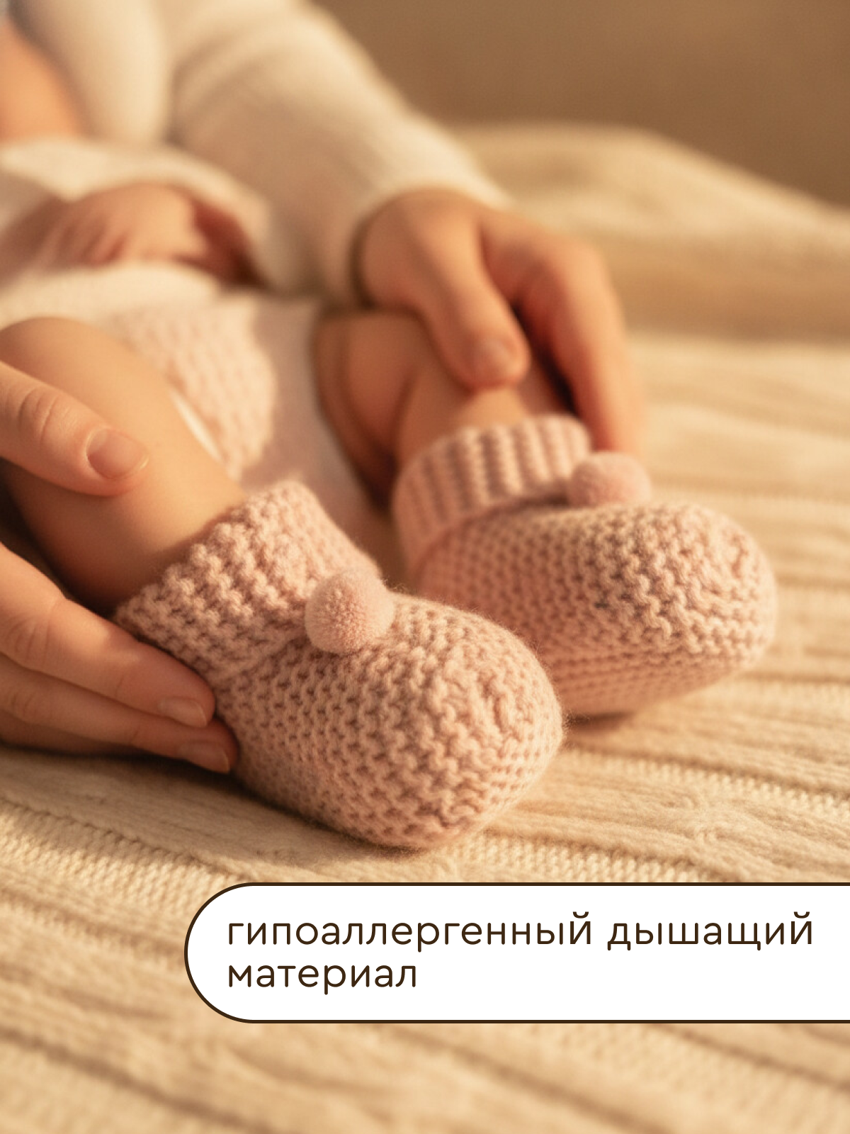 Пинетки Uviton пинетки_помпон/розовый - фото 6