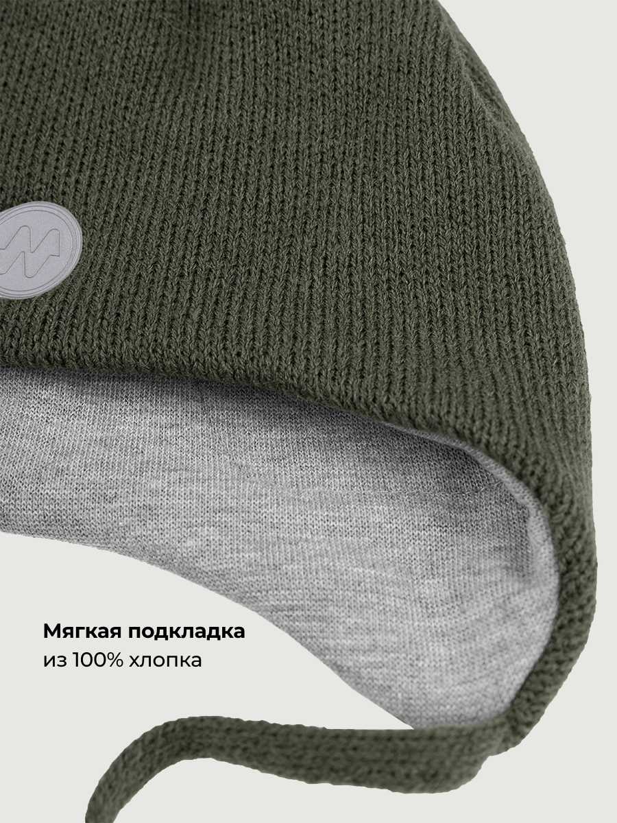Шапка NIKASTYLE 11з50726 хаки - фото 6